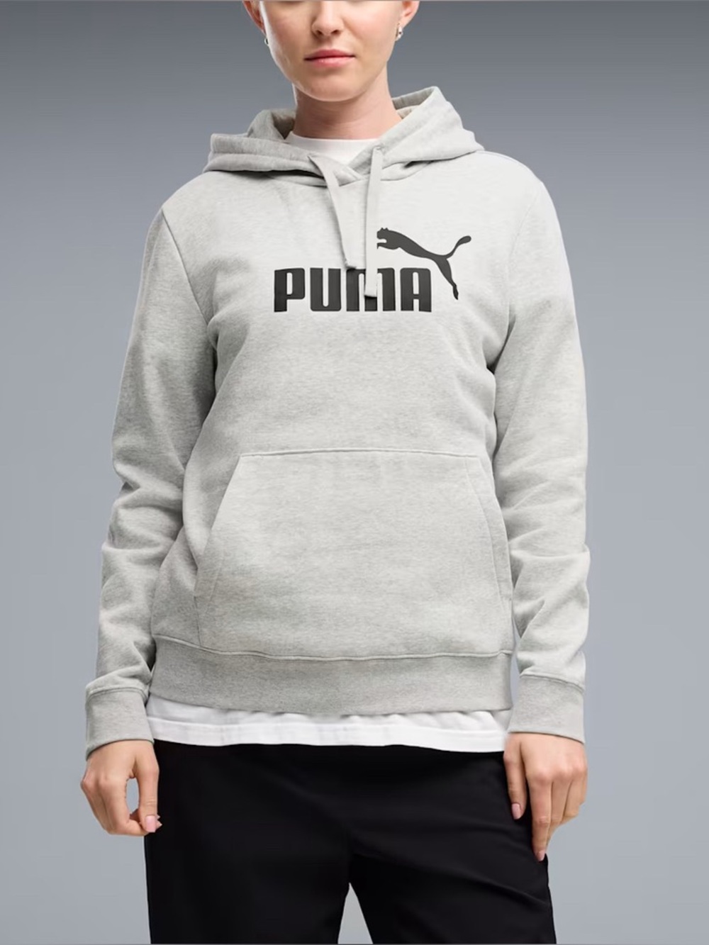 Women’s PUMA Essentials Logo Pullover Hoodie Size XL